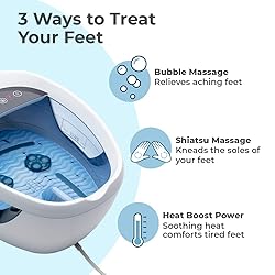 HoMedics Shiatsu Bliss Footbath with Heat