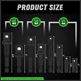 SWANLAKE 9PC Socket Adapter Set Hex Shank Impact Driver 1/4 3/8 1/2 Drill view 5