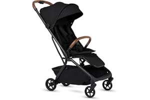 Silver Cross Nia Compact Folding Travel Stroller, IATA Cabin Compatible, with One-Hand Self-Standing Fold and Lie-Flat Seat f