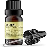 Doratelier Santal Diffuser Oil, Niche Scent, Smoky Classic Luxury Papyrus,Cardamom,Sandalwoods Essential Oils Blend for All Ultrasonic Diffuser Scent Projects(10mL/.33 FL oz)