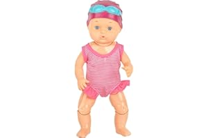 Swimming Doll Battery-Powered Waterproof | Bath Time Doll - Bathtub Toy Floating for Water Pool Beach Bathroom Nursery Travel