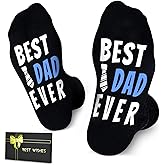 Dealswin Birthday Gifts for Dad, Valentines Day Gifts for Men Him, I'm Not Sleeping I'm Just Resting My Eyes Funny Socks