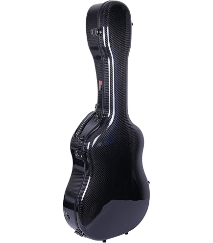 Caso Per Chitarra Classica Crossrock Deluxe In Fibra Di Vetro – 4/4, Blu Notte, Con Serratura TSA E Spallacci