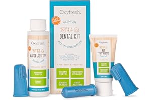 Oxyfresh Premium Pet Dental Kit for Dogs & Cats – Easiest Breath Freshener & Teeth Cleaning Solution for Fresh Breath, Clean Teeth, Plaque & Tartar Control – 1oz Toothpaste + 3oz Water Additive