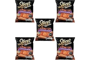 UXXU Stacy's Cinnamon Sugar Flavored Pita Chips, 7.33 Ounce (Pack of 5)