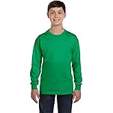 Product of Brand Gildan Youth 53 oz Long-Sleeve T-Shirt - Irish Green - M - (Instant Savings of 5% & More)