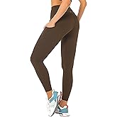 Cathie Moochie Buttery Soft Tummy Control Workout Leggings with Pockets for Women High Waisted Athletic Yoga Pants
