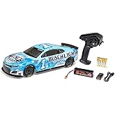 Losi 1/12 NASCAR RC Race Car Ross Chastain No. 1 2025 Busch Light Chevrolet ZL1 2S AWD RTR Brushed On-Road Battery &amp; Charger Included Blue LOS1122501