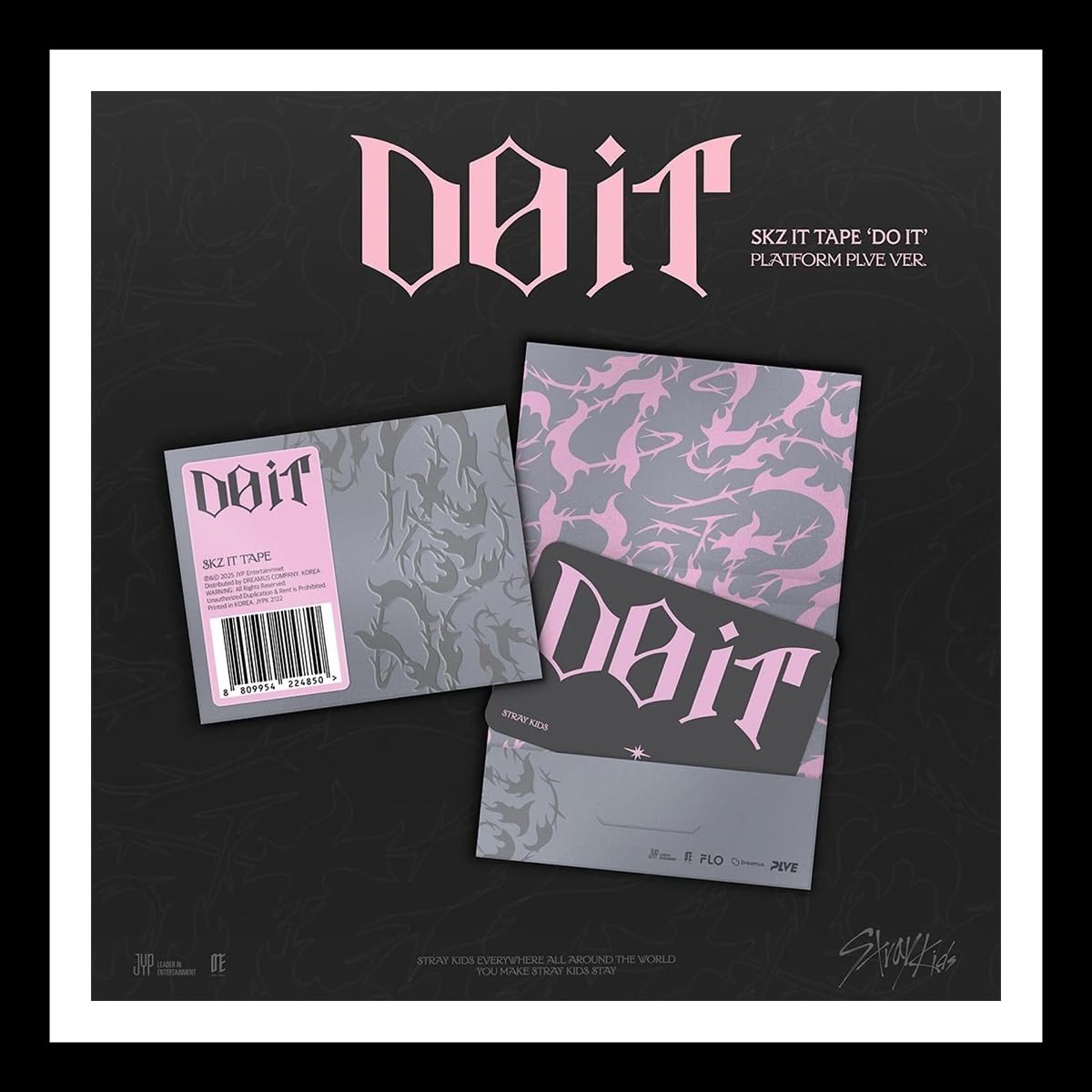 Photo 1 of (PLATFORM PLVE Ver.) STRAY KIDS SKZ IT TAPE [DO IT] Album / Image Card+etc+POB+GIFT (NO DISK.)