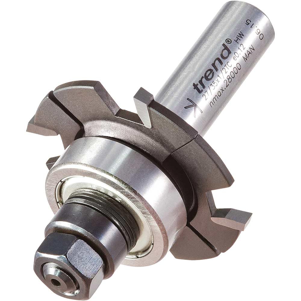 Trend Professional Variable Groover 3mm to 5mm Router Cutter, 1/2 Inch Shank, 27/35X1/2TC