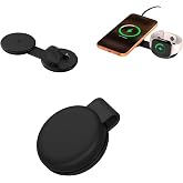 Ventaron Qi2.2 25W 2-in-1 Wireless Charging Pad for iPhone and Apple Watch | Foldable magnetic travel charger,compatible with MagSafe, iPhone Duo/18/17/16/15 and AirPods charging,compact,portable(Black)