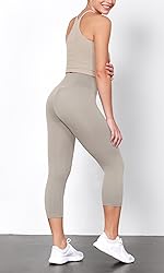 ODODOS ODLEX 2-Pack High Waist Workout Capris for
