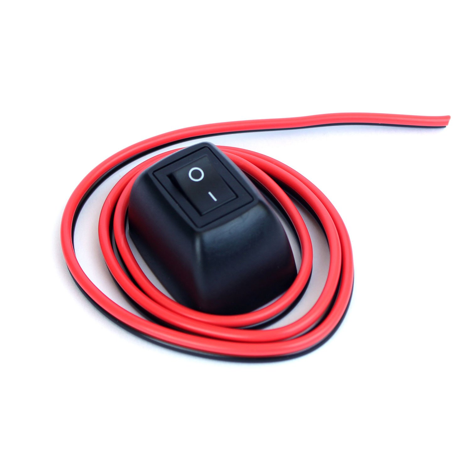 Ytian Car DIY Switch Paste Type Button Switch OFF/ON DC 12V/24V for Fog Light,DRL,LED Light Bar