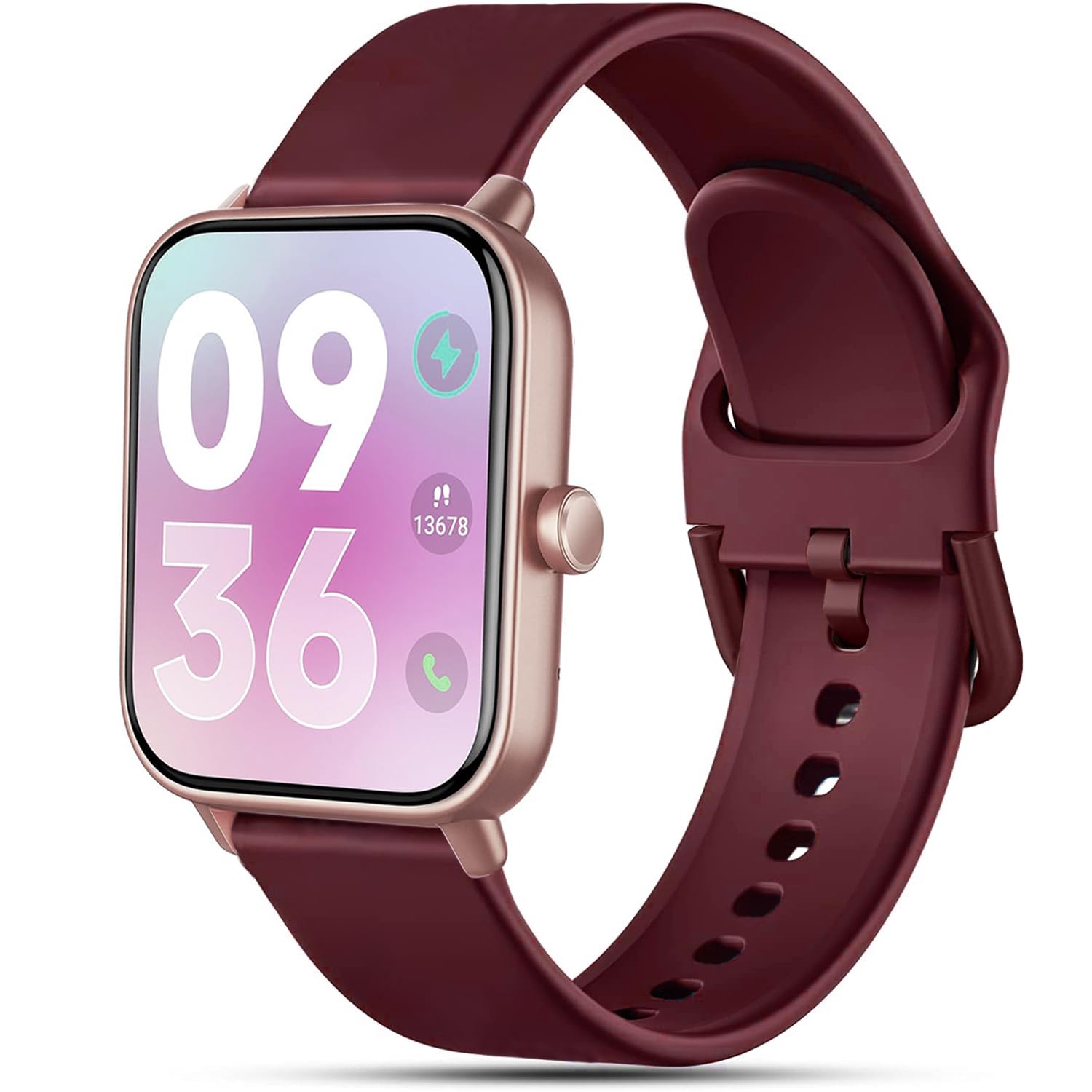 Issinlky band for Veryfit Smart Watch IDW19/IDW13/IDW16/IDW18, 22mm band Soft Silicone for Gloryfit P66/P66D/P72/P95, TUYOM LW36, H1/D1,T50S, Y6, YB54, G39, AGPTE LW11 Smart Watch