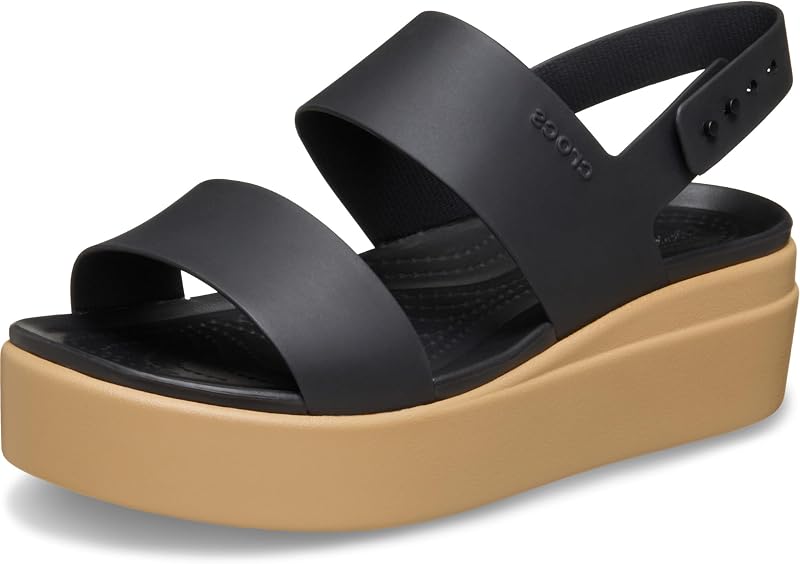 Brooklyn Low Wedge, Noir/Cajou, Femme, EU 36-37