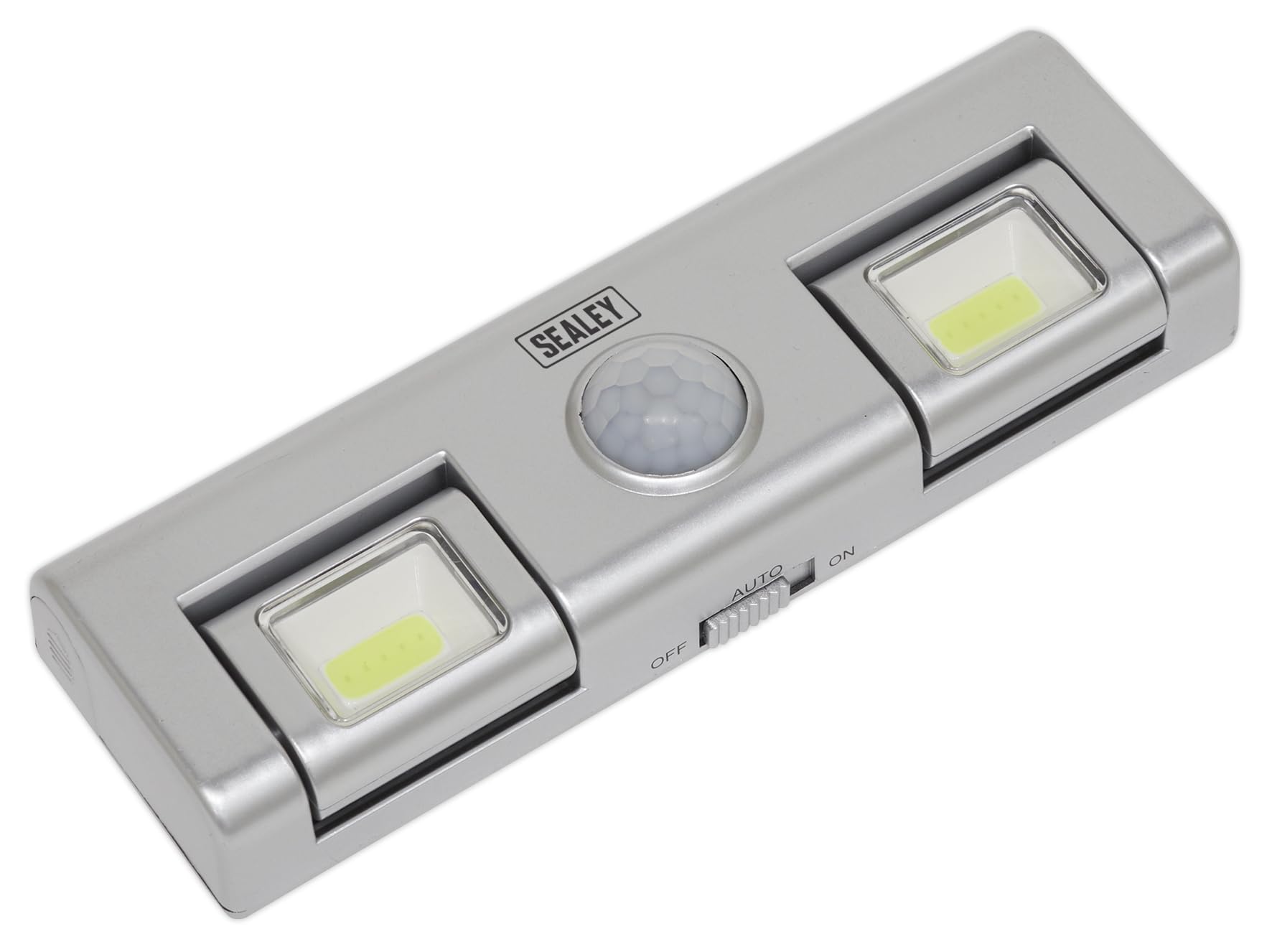 Sealey GL93 Auto 8 LED Light with PIR Sensor, Black