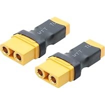 Amazon.com: XT90 Connector Adapter, XT90 Female to XT60 Male No ...