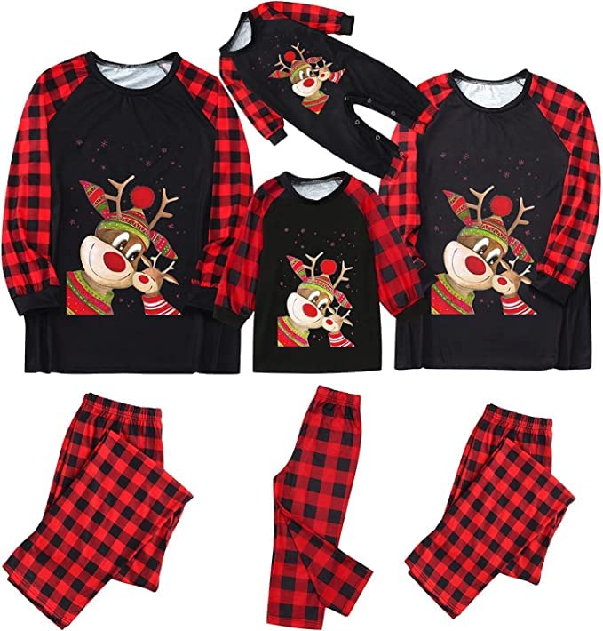 Matching Family Outfits Christmas Pajamas for