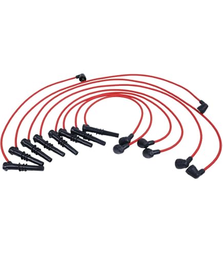 8mm Spark Plug Wire Set For Ford F150 F250 Lincoln Mercury 1996-1999 4.6L V8 – WR5934