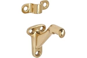 Ives by Schlage 059A3 Hand Rail Bracket Brass, 2-1/4 in L x 1-3/8 in W