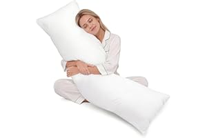 LAVANCE Body Pillows, 20x54 Inch Long Pillow, Premium Soft Microfiber Fabric with Combing and Rolling Down Alternative Fillin