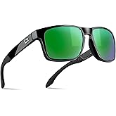 Bnus italy made classic sunglasses corning real glass lens w. polarized option