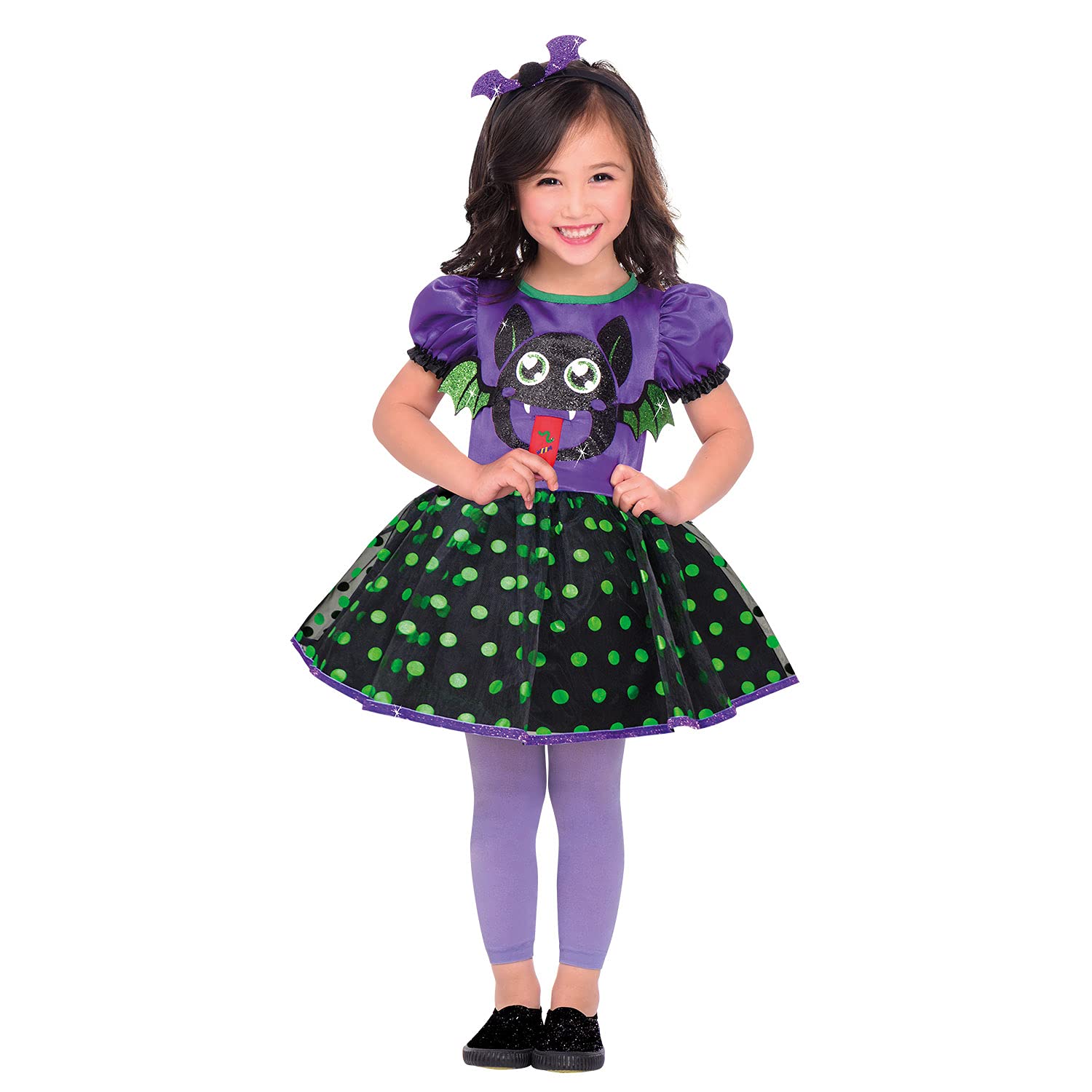 (PKT) (9911952) Child Girls Cheeky Bat (3-4yr)