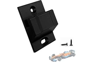 TEYOUYI Wall Mount forLEGO 42141 Technic McLaren Formula 1 2022 Replica Race Car Model Accessories for Lego 42141 Technic McLaren Formula 1 2022 Replica Race Black