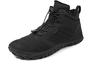 CENBINI Hike Winter Footwear Barefoot Shoes Women Men, 2024 Waterproof Wide Toe Box Barefoot Shoes, Walking Boots