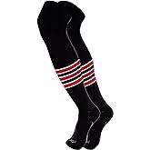 TCK Dugout Over-the-Knee Performance Socks | Moisture-Wicking Athletic Socks for Baseball, Softball & Football | Made in USA