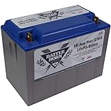 Battle Born LiFePO4 Deep Cycle Battery - 100Ah 12v with Built-in BMS - 3000-5000 Deep Cycle Rechargeable Battery - Perfect fo