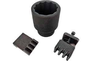 DarSeity 22100 Flywheel Locking Tool for 6.6L Duramax 2500 3500 4500 5500, Forged 36mm Socket, 3/4" Drive Wrench