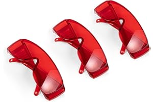 FUREIN SMILE 3 PCS Dental Lab Safety Glasses, Anti-Fog Goggle Eyewear Protective Eye Shield Safety Glasses for Teeth Whitening Curing Light