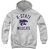 LOGOVISION Kansas State University Official Wildcats Logo Youth Kids Boy/Girls Pull-Over Hoodie