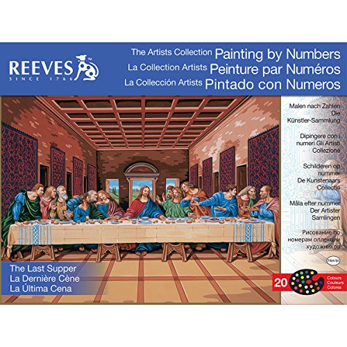 Reeves Painting by Numbers Artists Collection, 12 x 16Inch, The Last