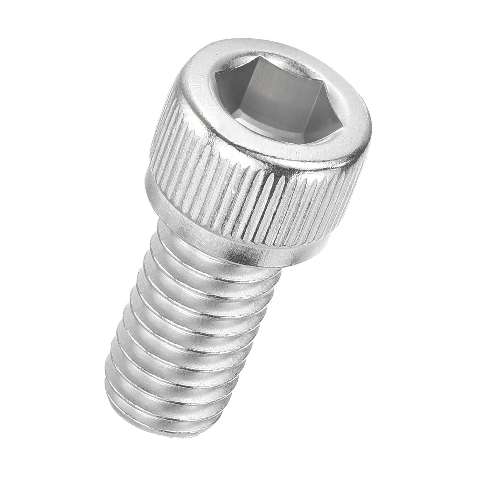 Kozelo 25pcs Socket Head Cap Screws - [3/8"-16 x 3/4"] UNC 304 Stainless Steel Allen Socket Drive for Electrical Motor 3D Printing Fan Engine Replacement Use, Silver — image 1