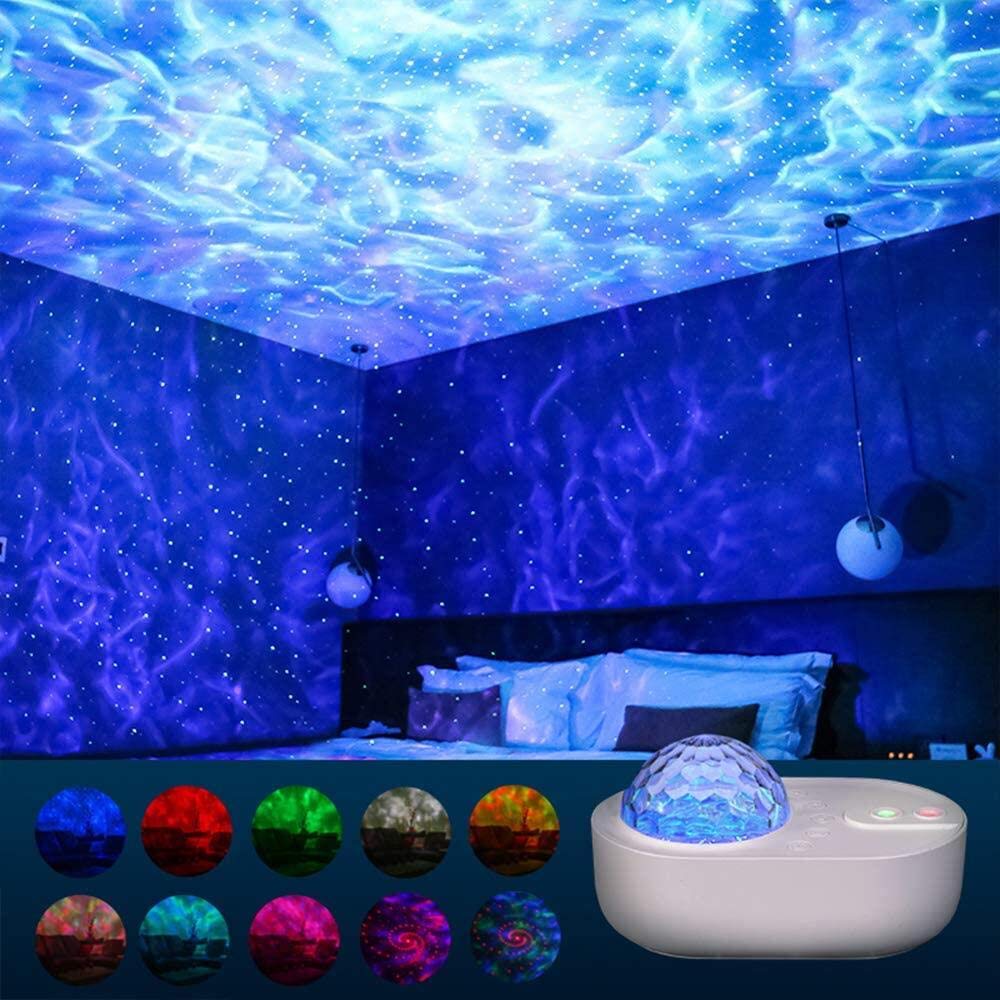 Photo 1 of Galaxy Projector for Bedroom,10 Colors Star Projector with Bluetooth Speaker,Remote & Timer,5 White Noise Led Lights for Bedroom,Kids Night Light for Room Decor,Birthday Christmas Housewarming Gifts