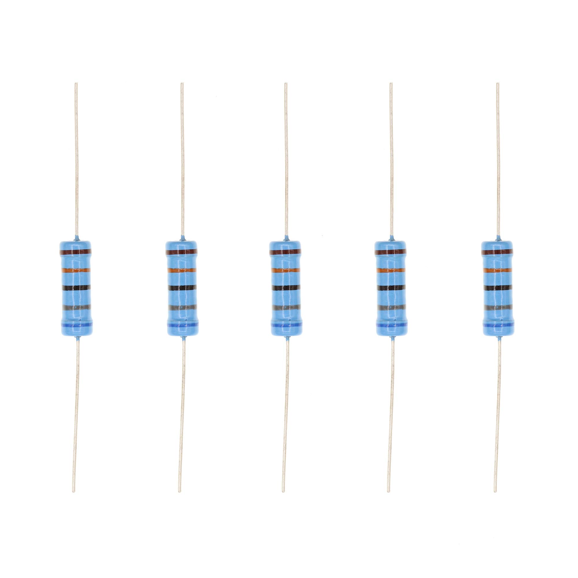 HUABAN 20PCS 3W 3 Watts 680K Ohm 1% Metal Film Resistor