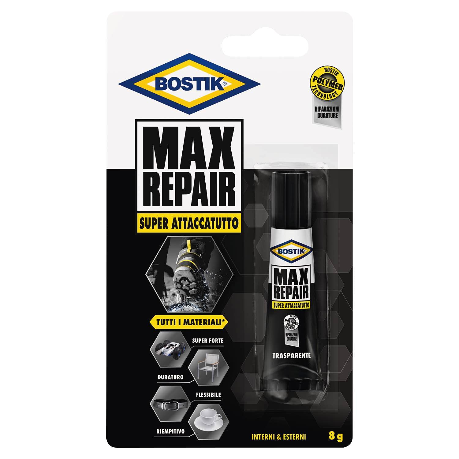 BOSTIK D2258 Universal Glue, Transparent, 8 g