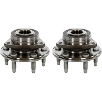Detroit Axle Pair Of Wheel Bearing Hubs For 2010-2016 Cadillac SRX & 2011 Saab 9-4X - Front/Rear