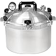 All American 1930: 15.5qt Pressure Cooker/Canner (The 915) - Exclusive Metal-to-Metal Sealing System - Easy to Open & Close - Suitable for Gas, Electric, or Flat Top Stoves - Made in the USA