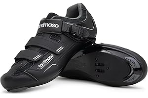 tommaso Strada 200 SPD & Peloton Shoes for Mens Bikes—2 in 1 Cycling Shoes—Install Your Own Delta or SPD Cleats for Road Bike