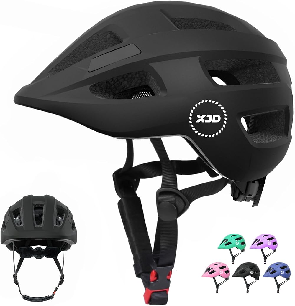 XJD Kids Bike Helmet Age 2-5 Black XS CE EN Certified Safety