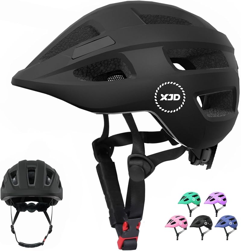 XJD Kids Bike Helmet Age 2-5 Black XS CE EN Certified Safety
