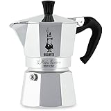 Bialetti Express Moka Pot, 1-Cup, Aluminum Silver