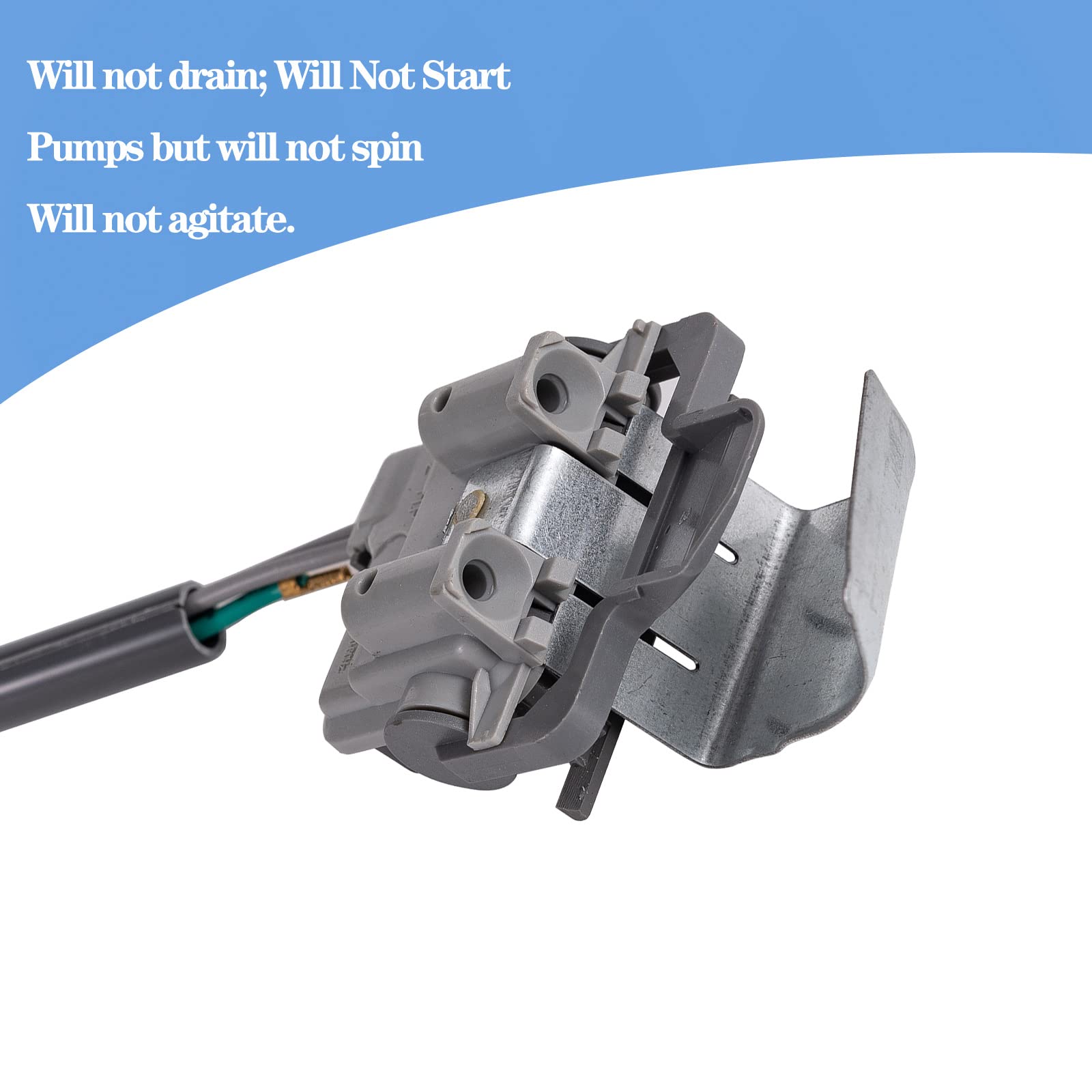 Washer Lid Switch for Kenmore 70 series, 80 Series and 90 Series Washers.