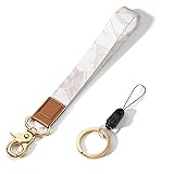 Hsxnam Wrist Lanyard Key Chain, Cute Wristlet Strap