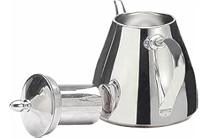 SANQIAHOME Stainless Steel Teapots with Infuser 1200ml