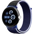 BlackPro Compatible with Google Pixel Watch 3 45mm 41mm Band, Adjustable Breathable Sport Strap for Google Pixel 3/2/1 Band for Men Women