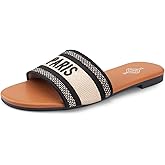 STUNAHOME Summer Flat Sandals for Women Fashion slide Sandals Womens